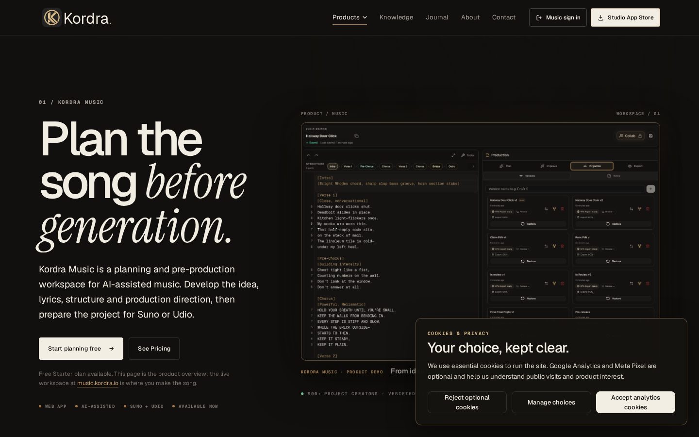 Kordra Homepage