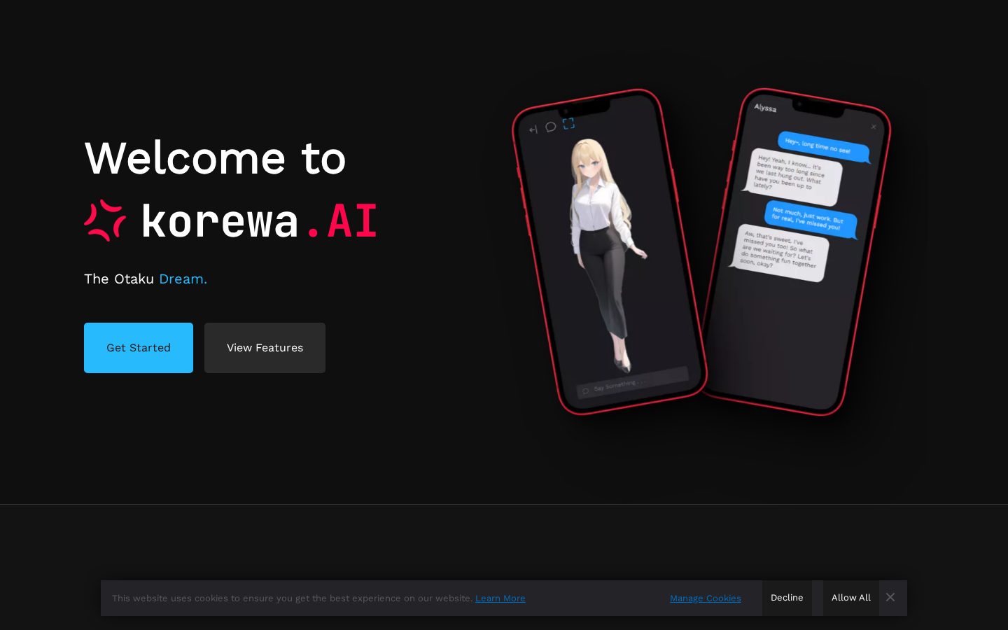 korewa.AI Homepage