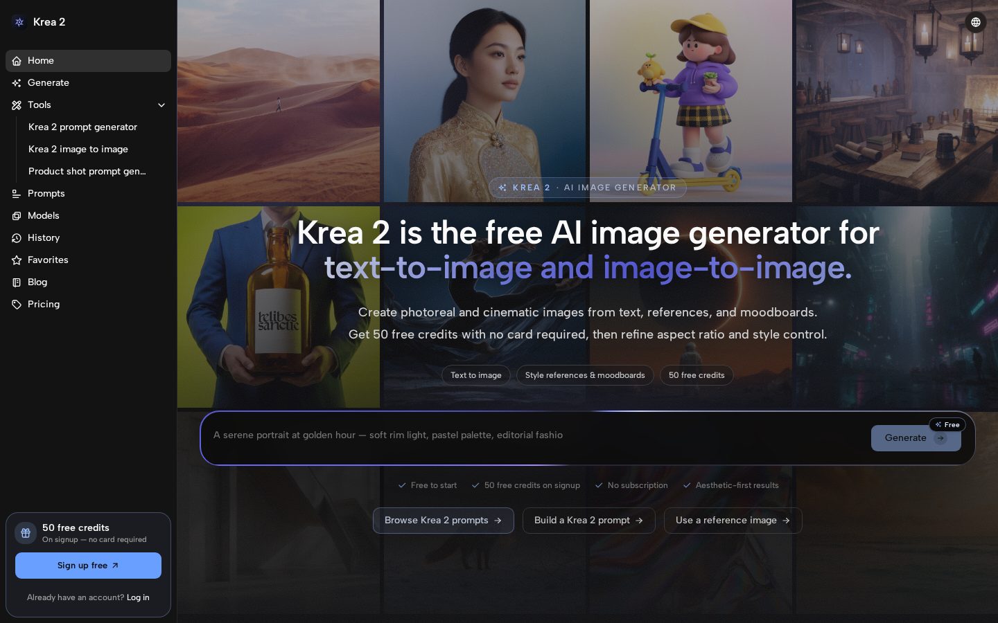 krea2 image Homepage