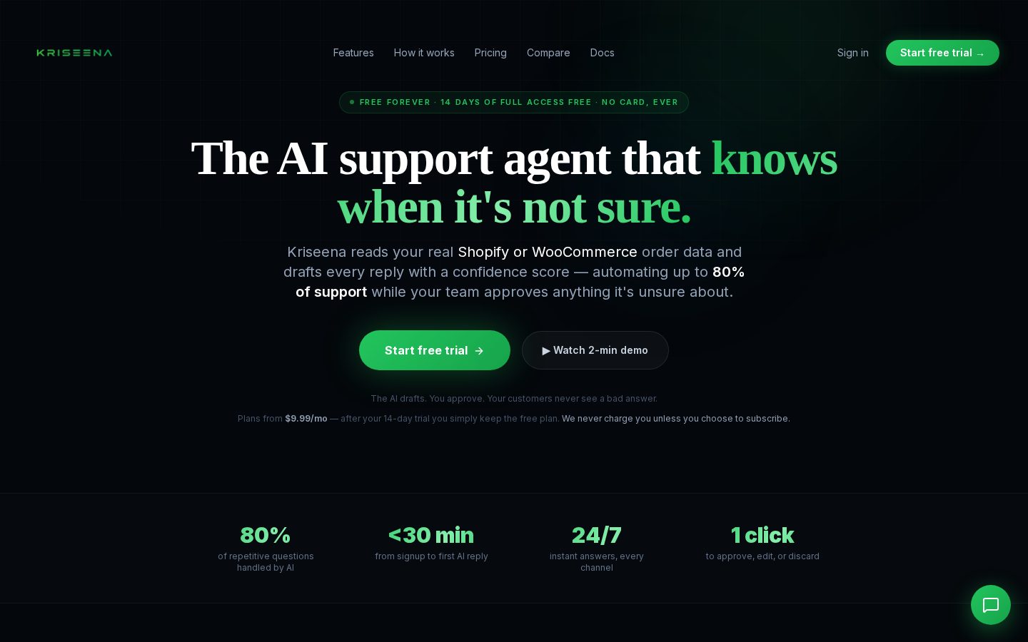Kriseena Homepage