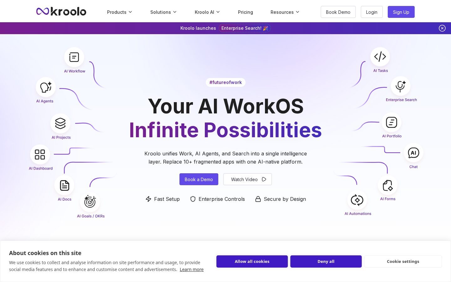 Kroolo Homepage