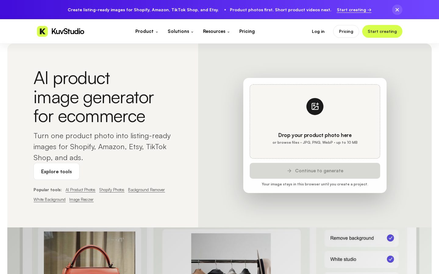 Kuvstudio Homepage