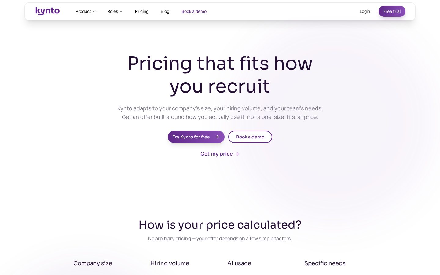 Kynto Pricing