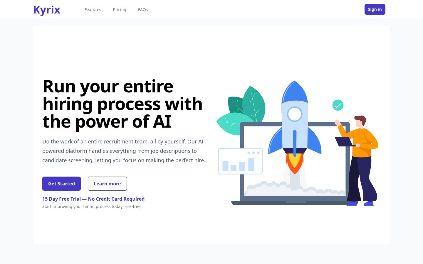 Kyrix Homepage