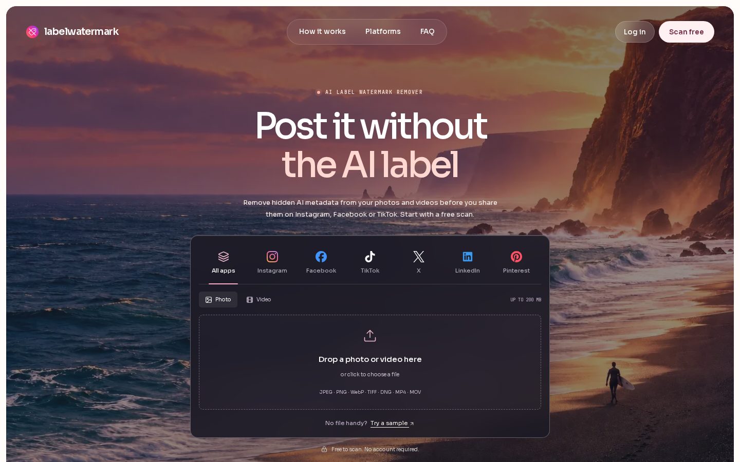 Label Watermark Homepage