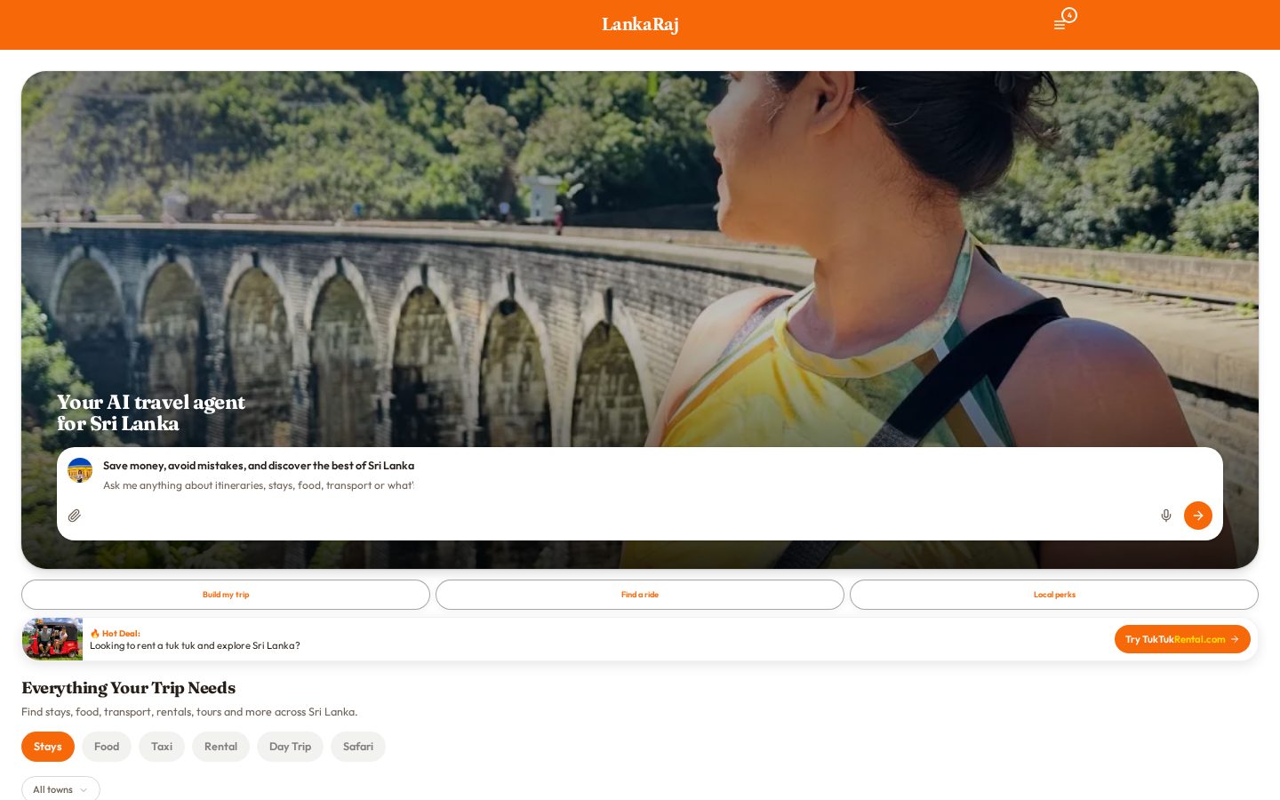 LankaRaj Homepage