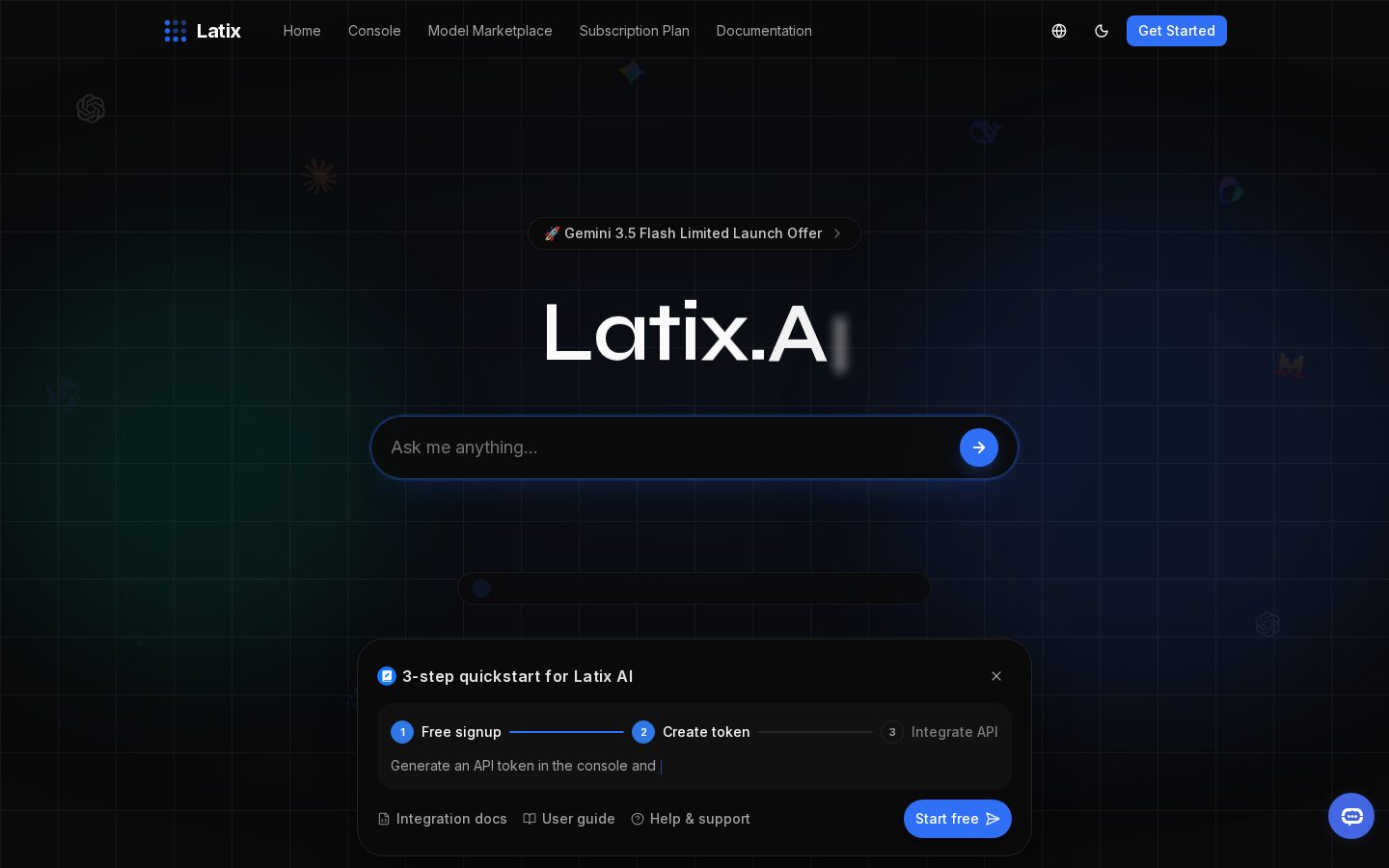 Latix Homepage