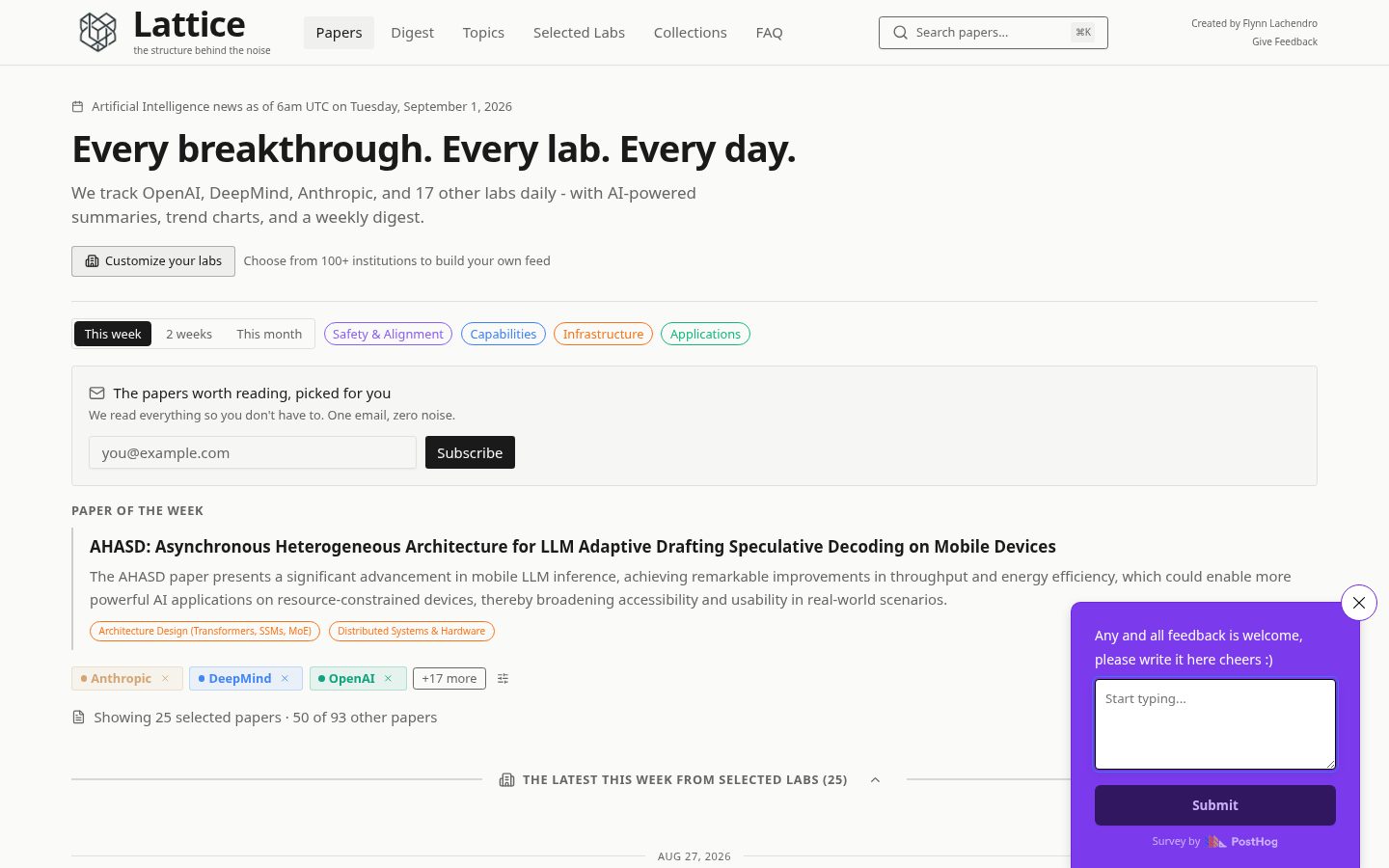 Lattice Homepage
