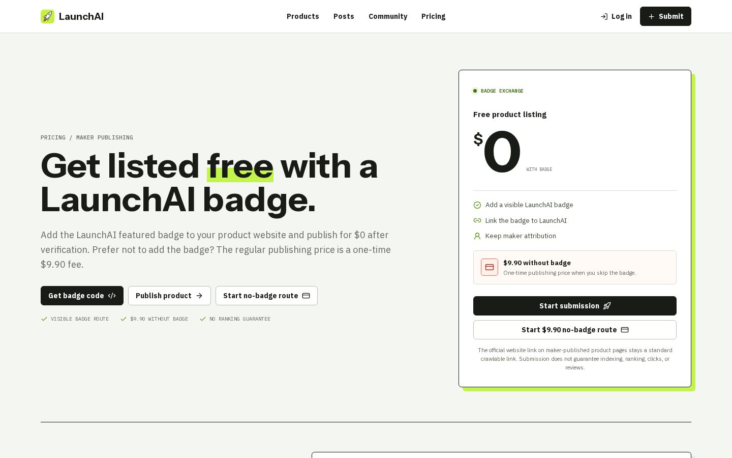 LaunchAI Pricing