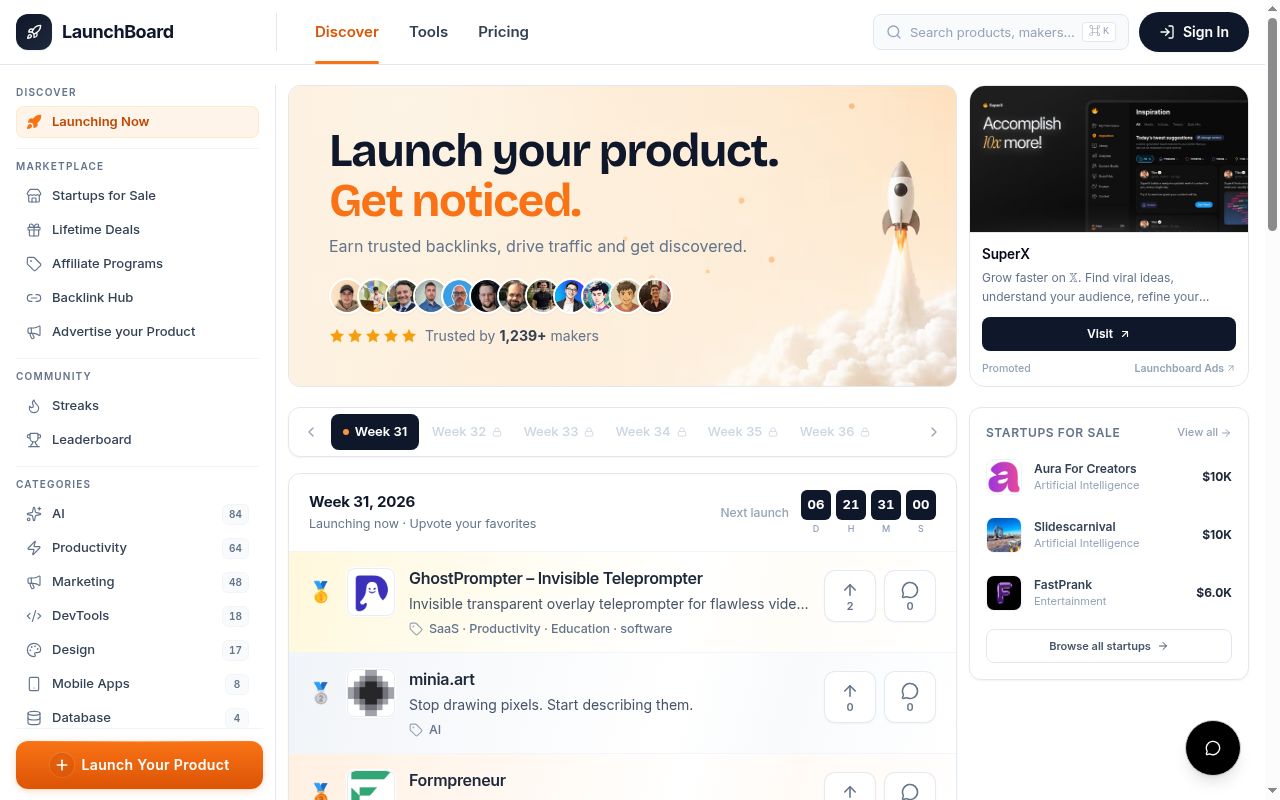 Homepage