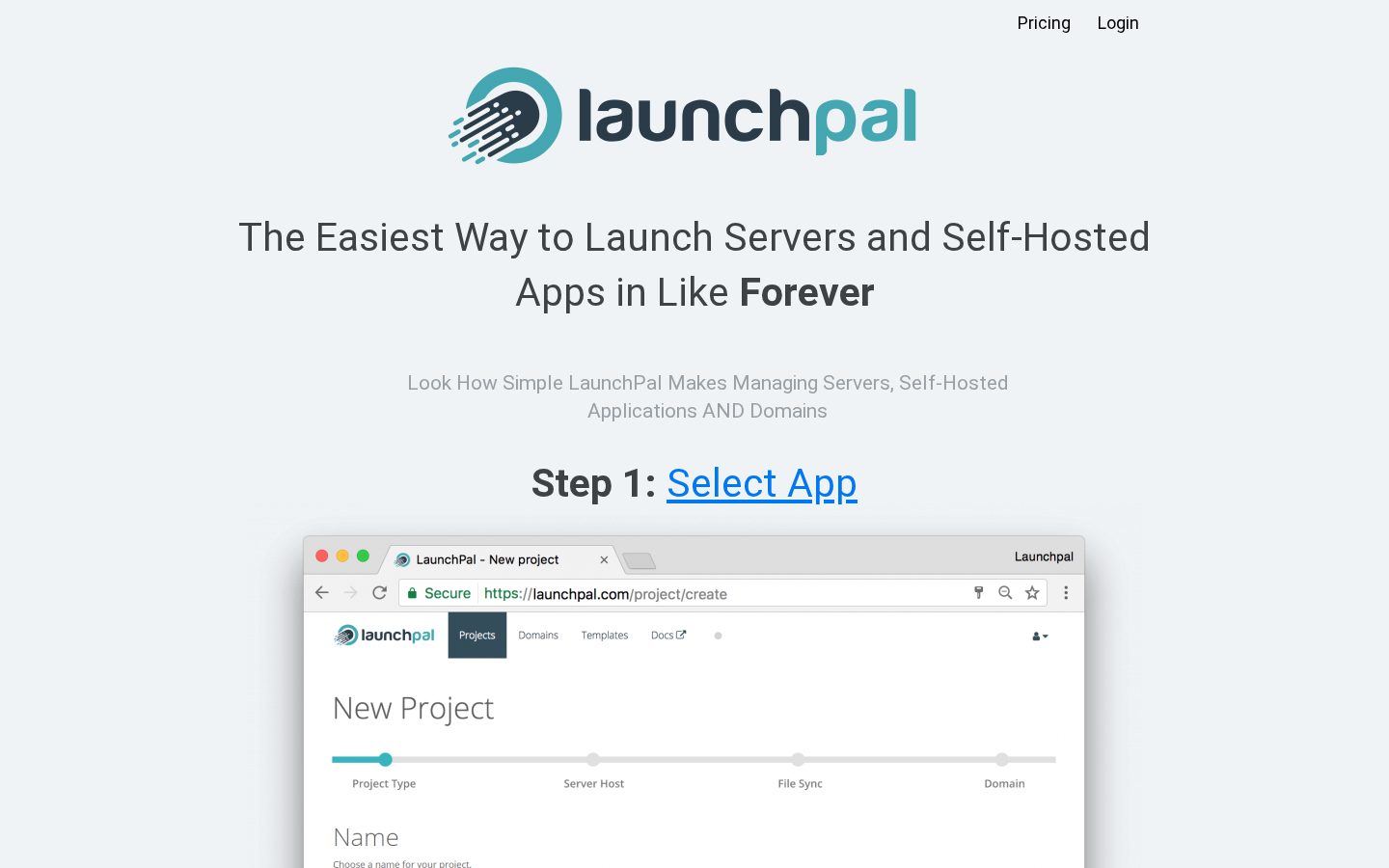 LaunchPal Homepage