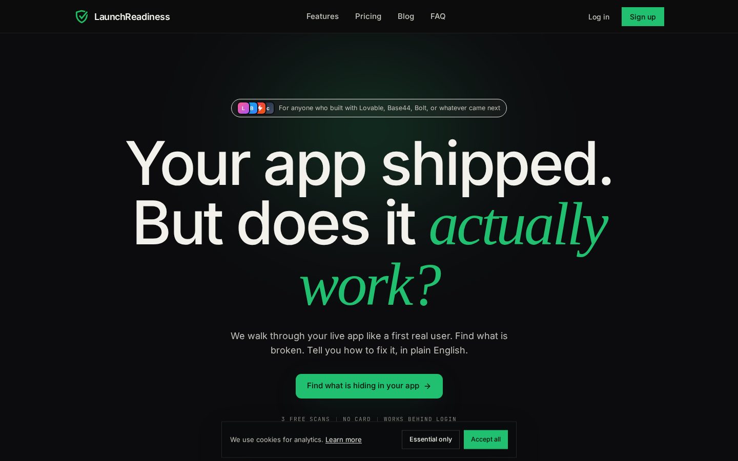 launchreadinessapp Homepage