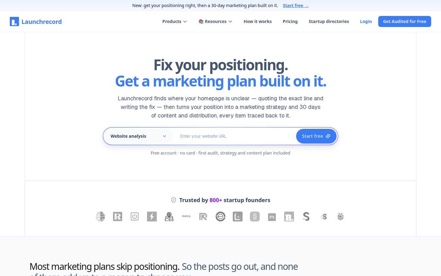 LaunchRecord Homepage