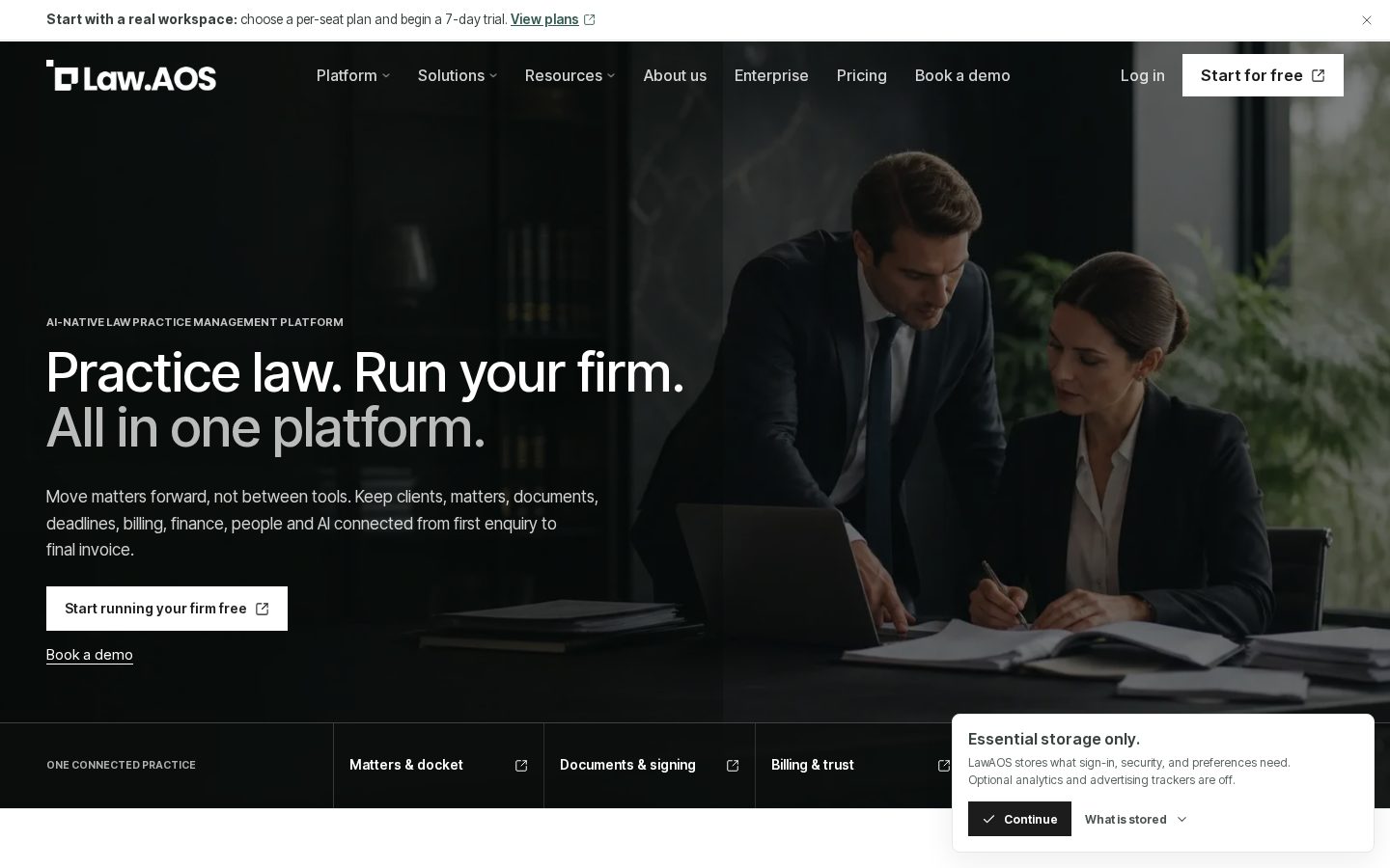 LawAOS Homepage