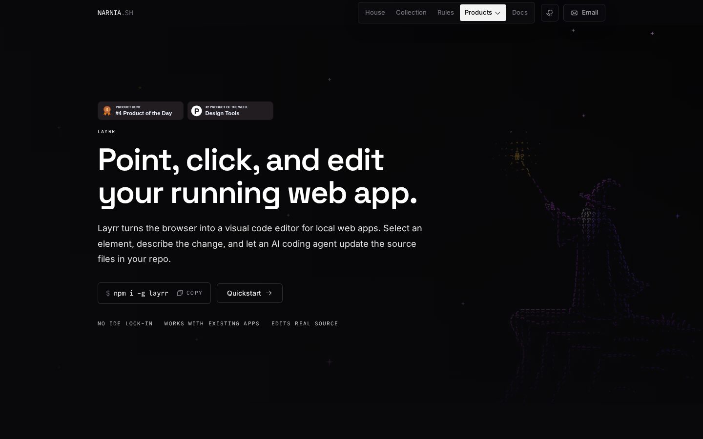 Layrr Homepage