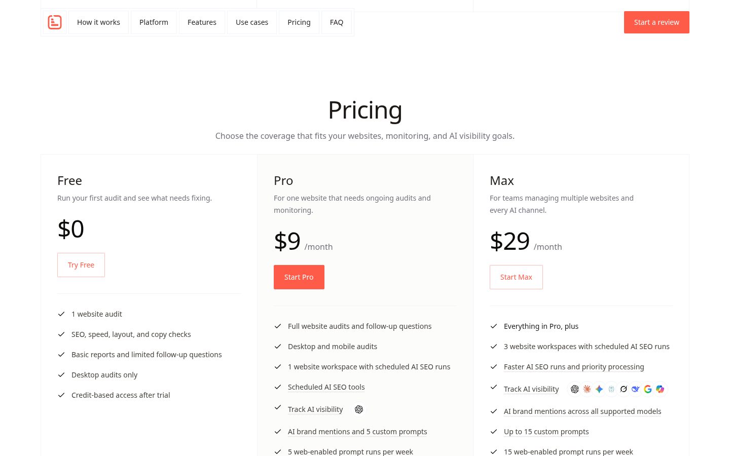 layzr.ai Pricing