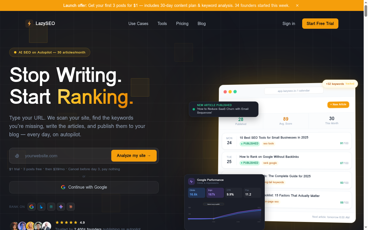 Homepage