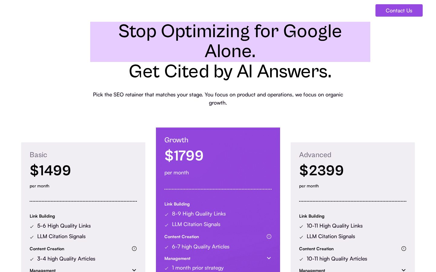 LazyySEO Pricing