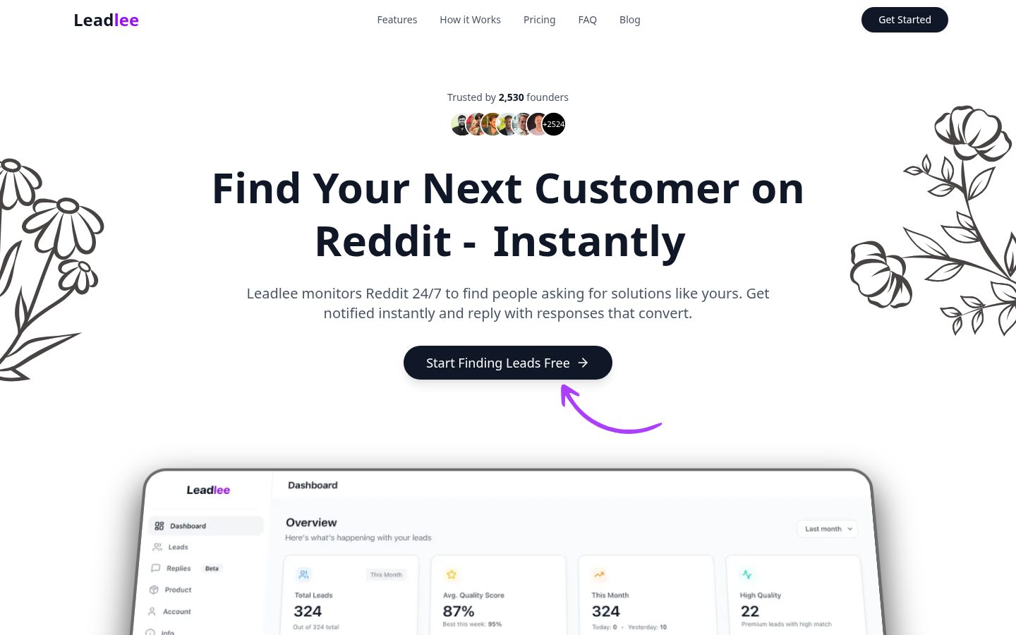 Leadlee Homepage