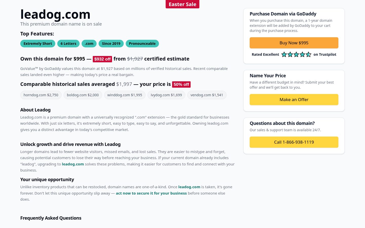 Leadog Homepage