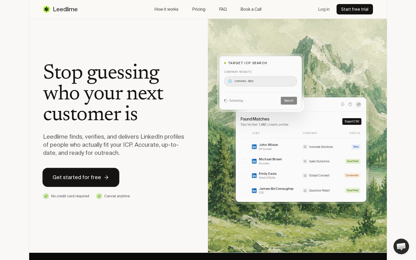 Leedlime Homepage