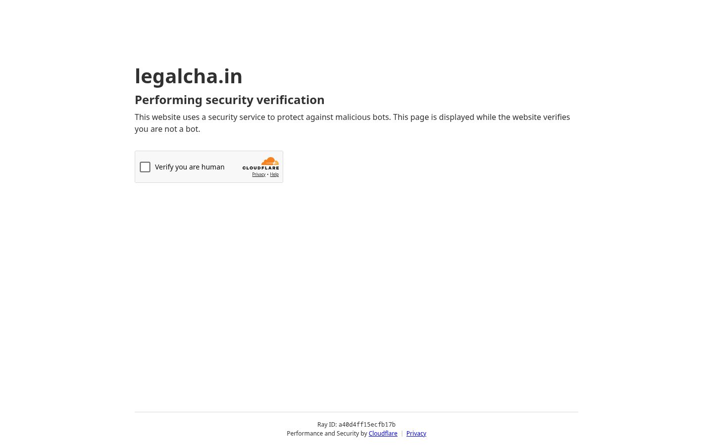 Legal AI for All Homepage