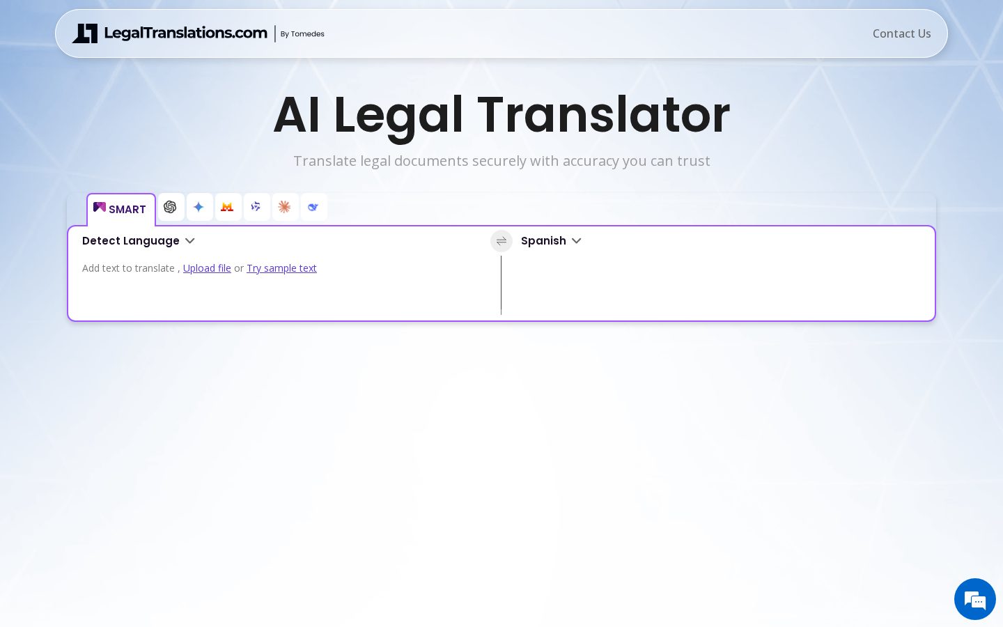 Legal Translations Homepage