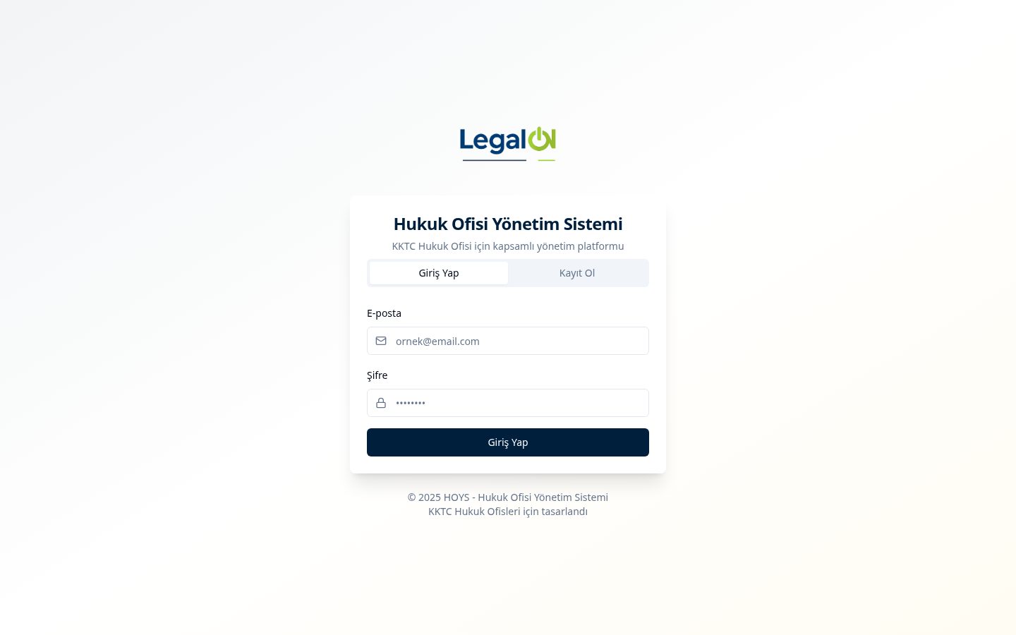 LegalOn Homepage