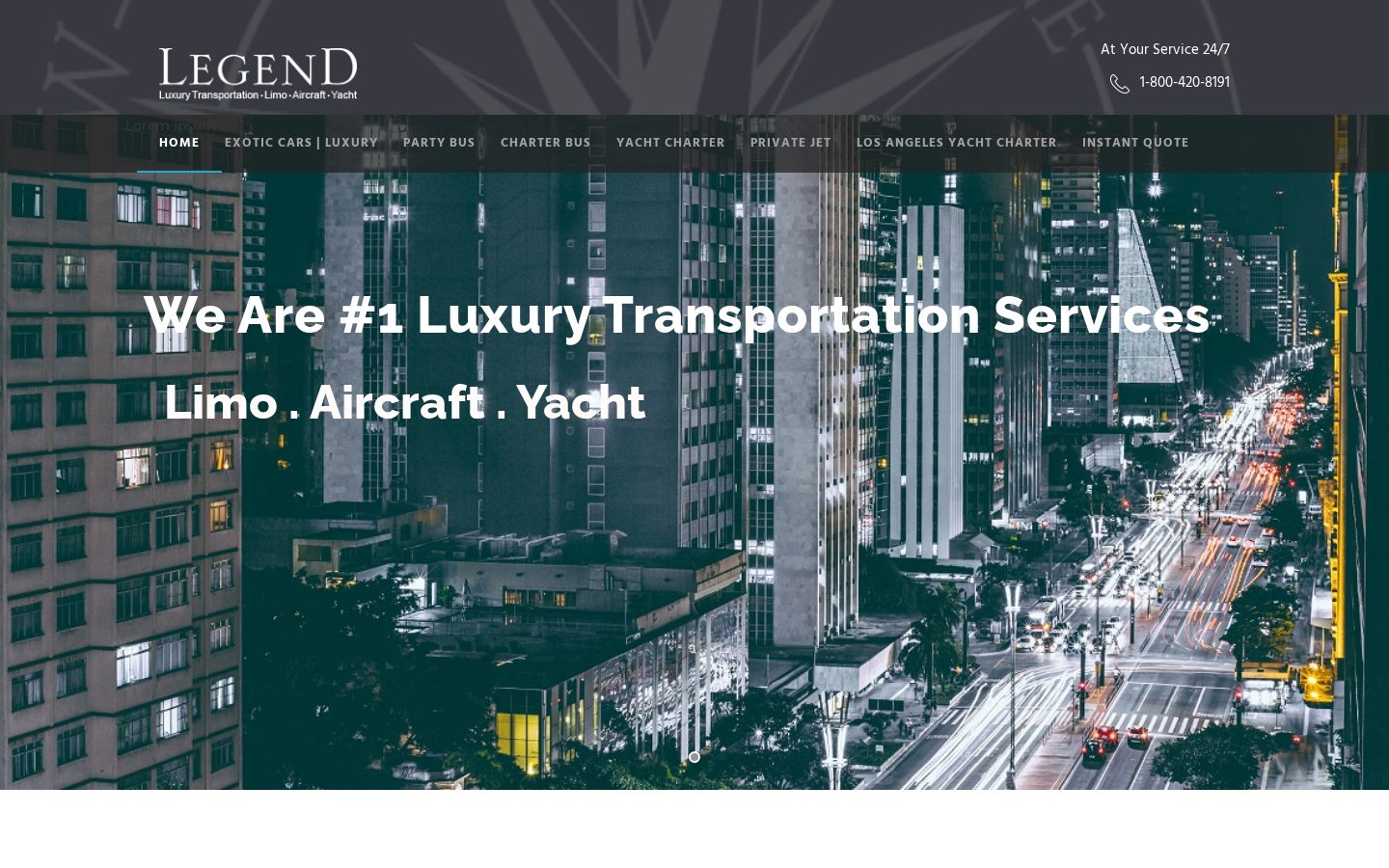 Legend Homepage
