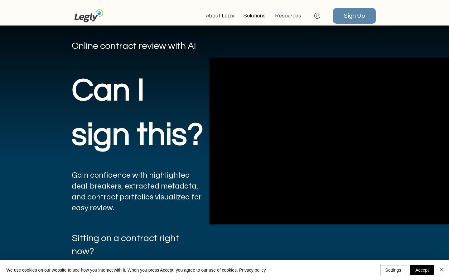 Legly Homepage