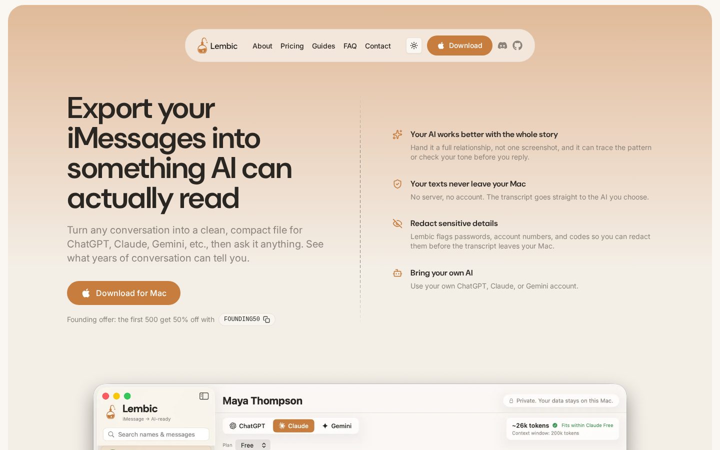 Lembic Homepage
