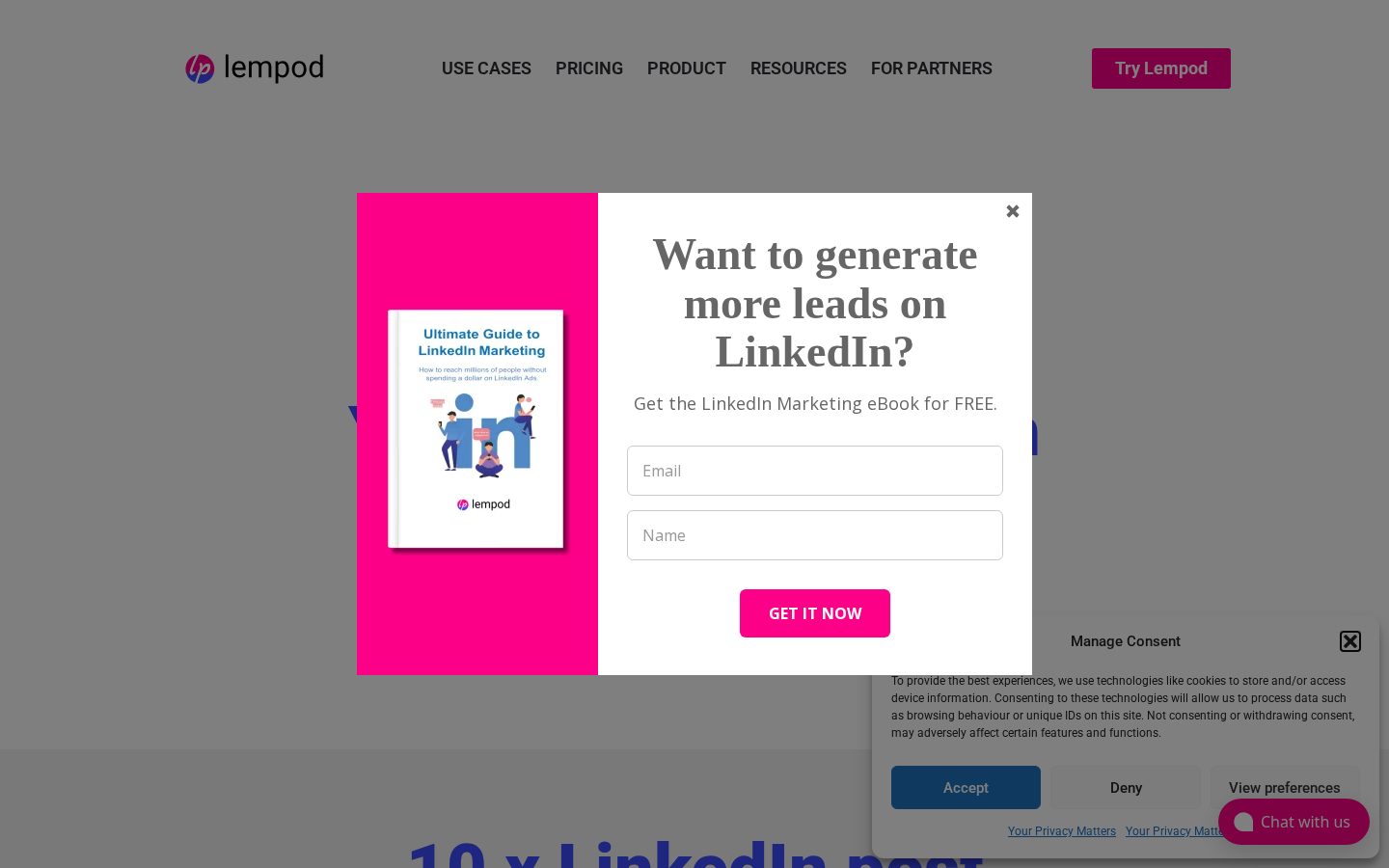 Lempod Homepage