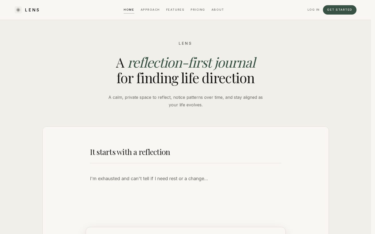 Lens Journal Homepage