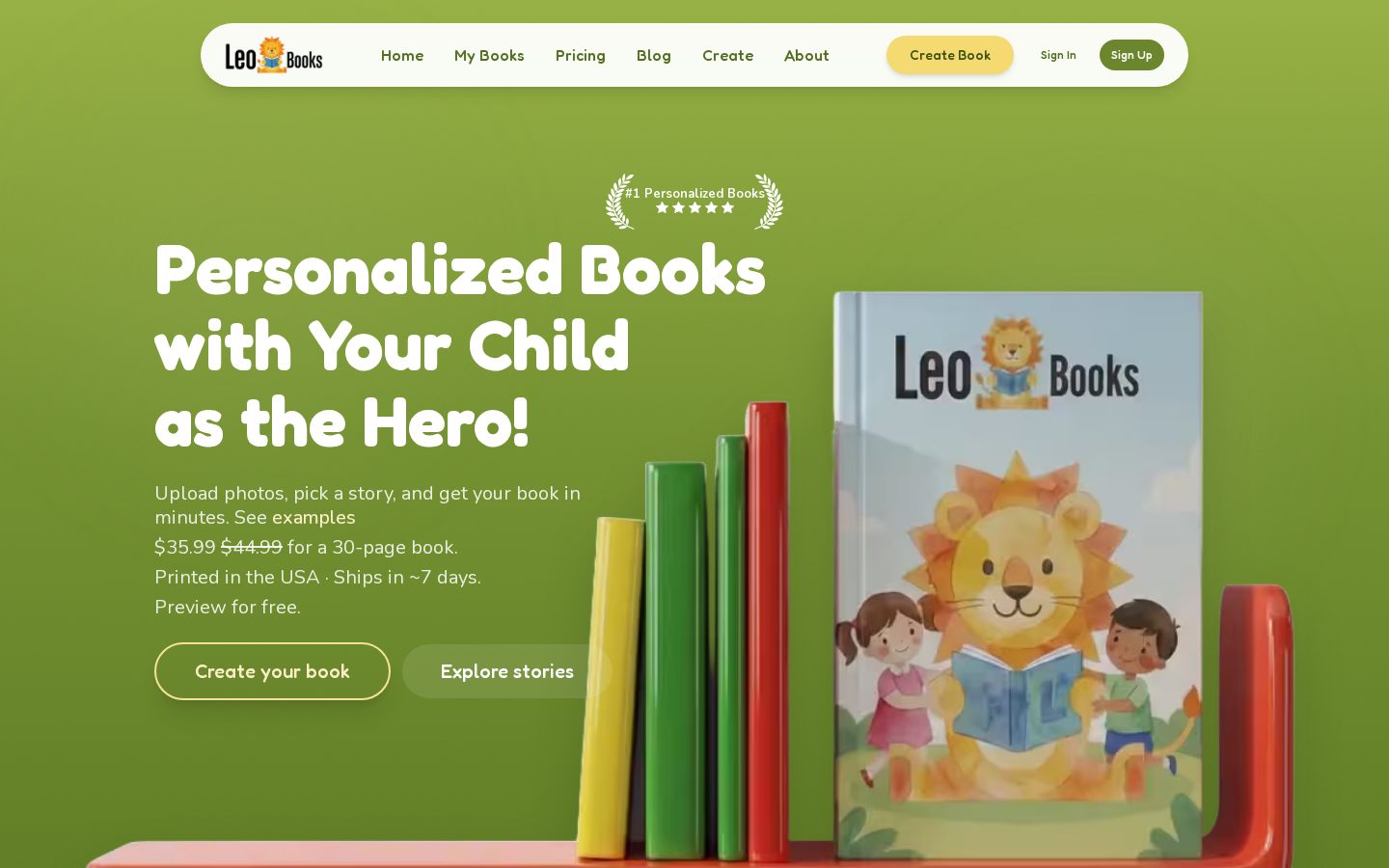 Leo Books Homepage