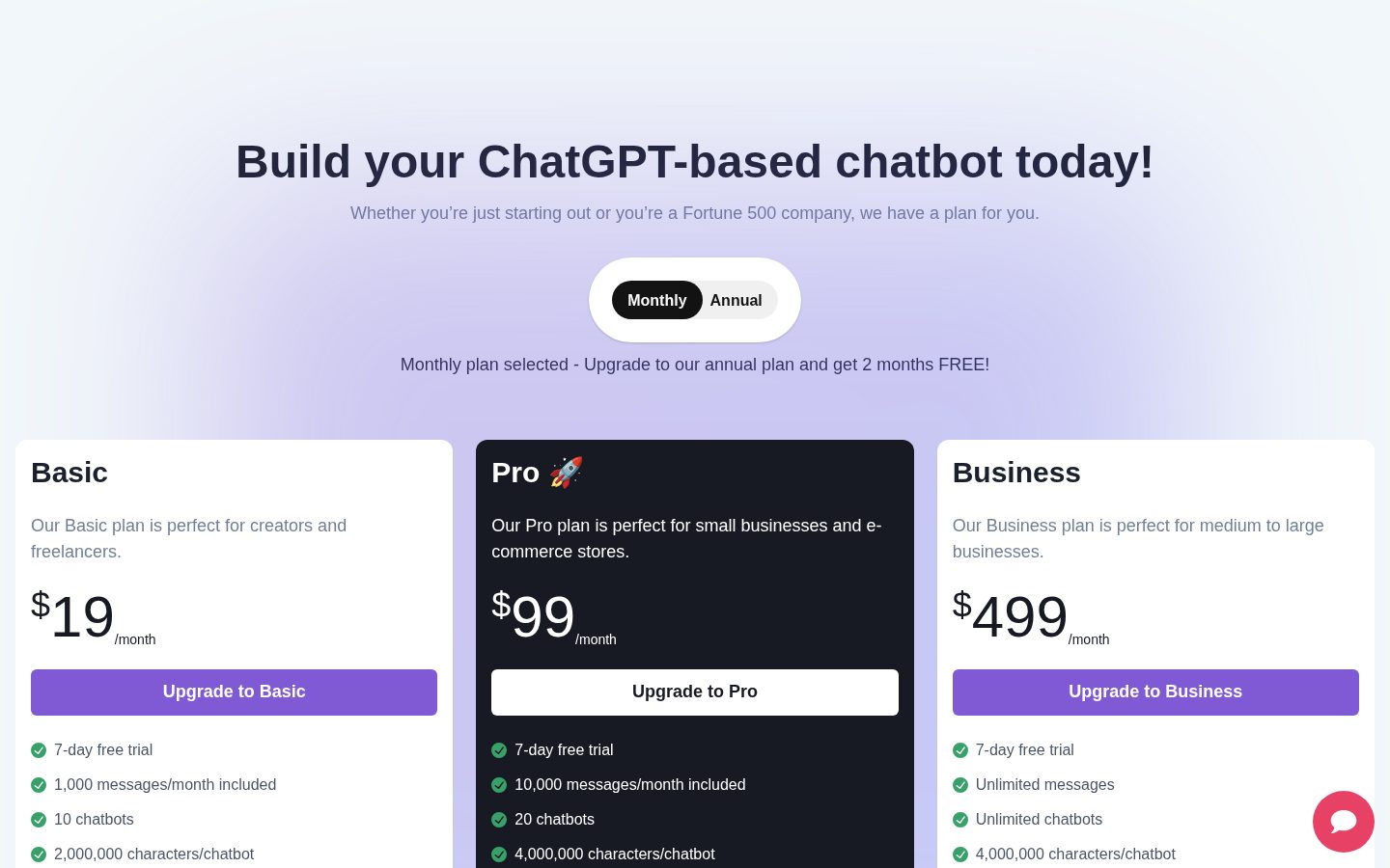 LetsAsk.AI Pricing