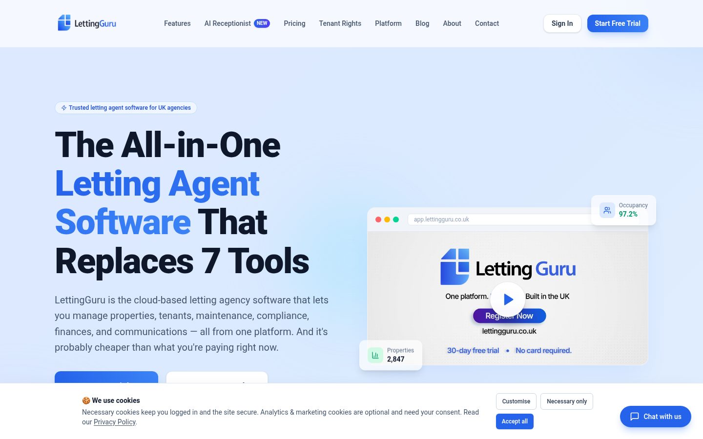 LettingGuru Homepage