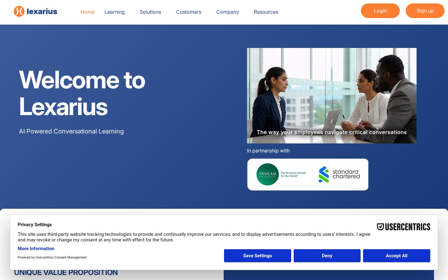 Lexarius Homepage