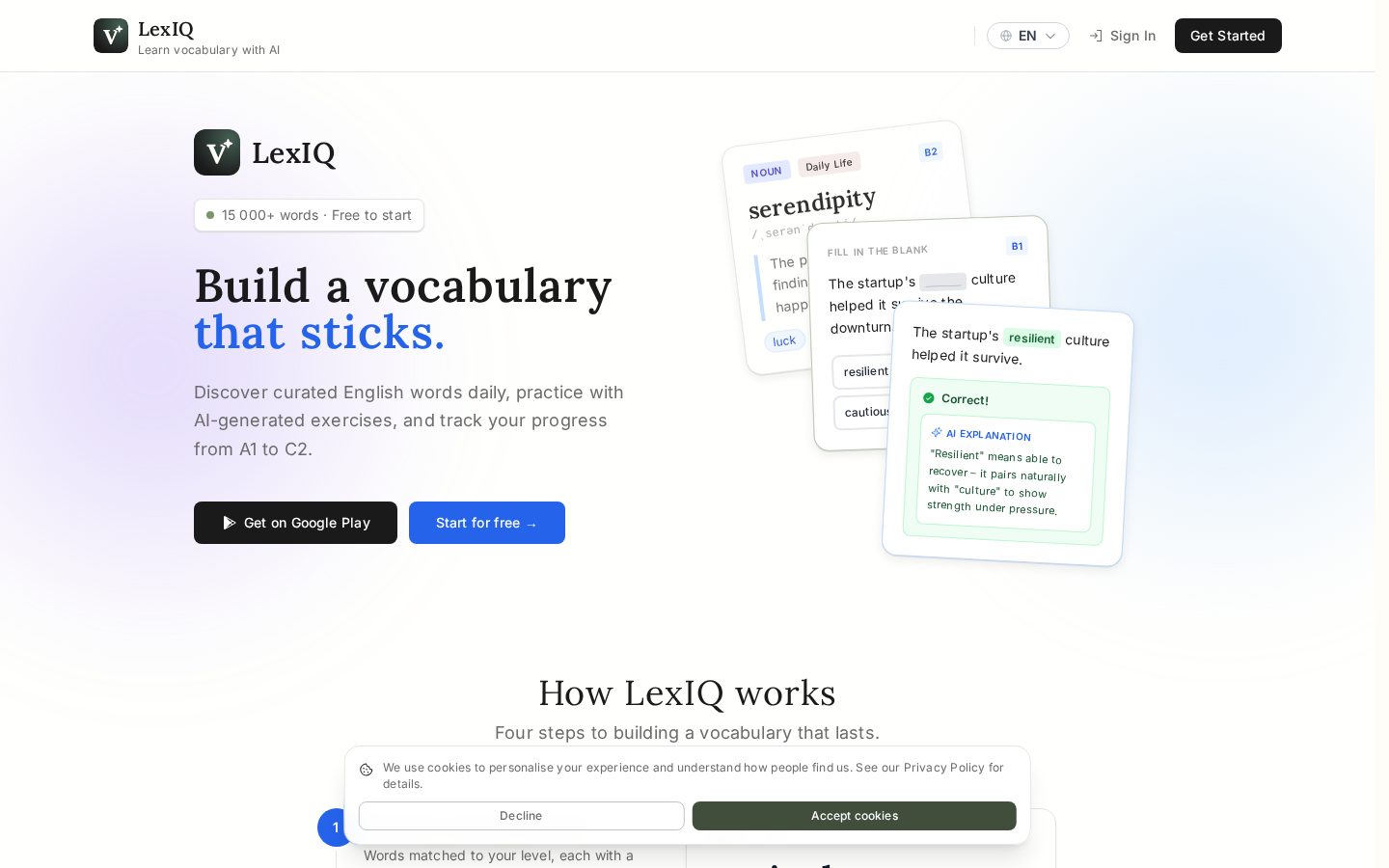 LexIQ Homepage