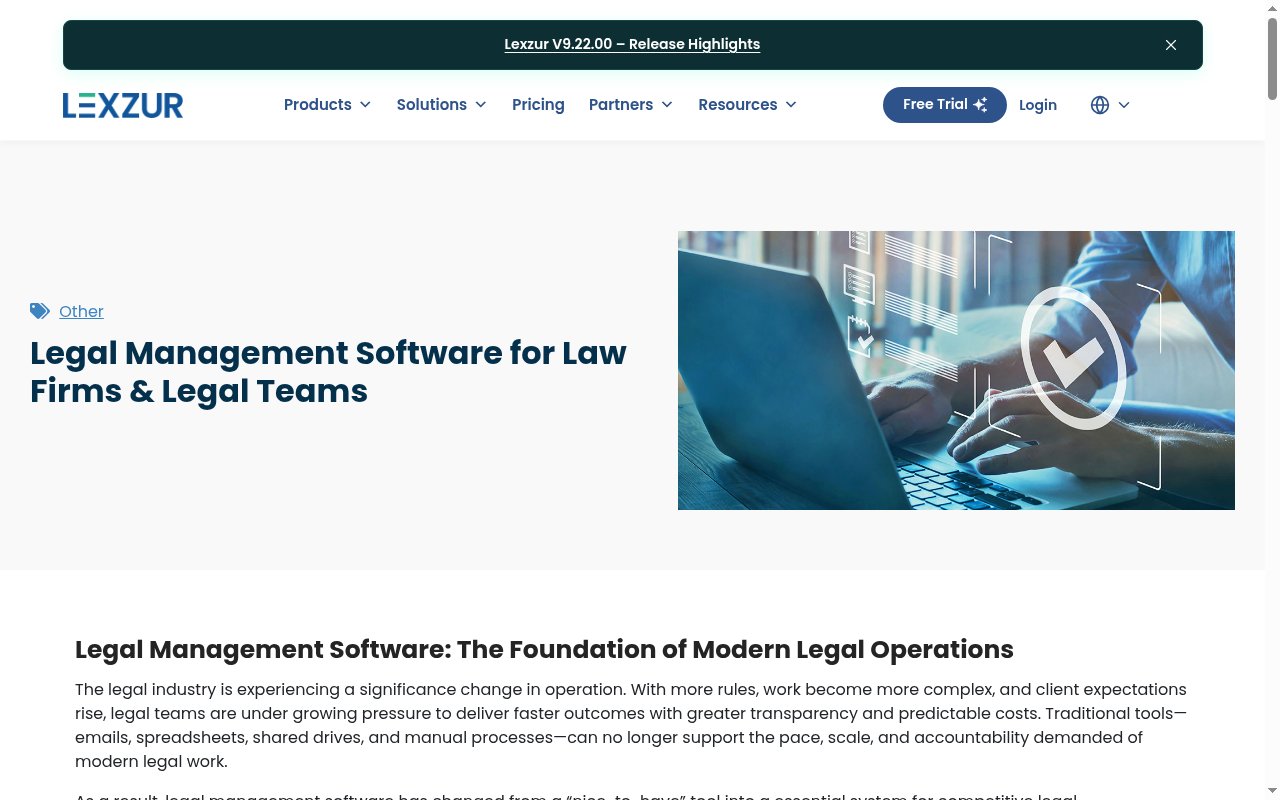 Lexzur homepage