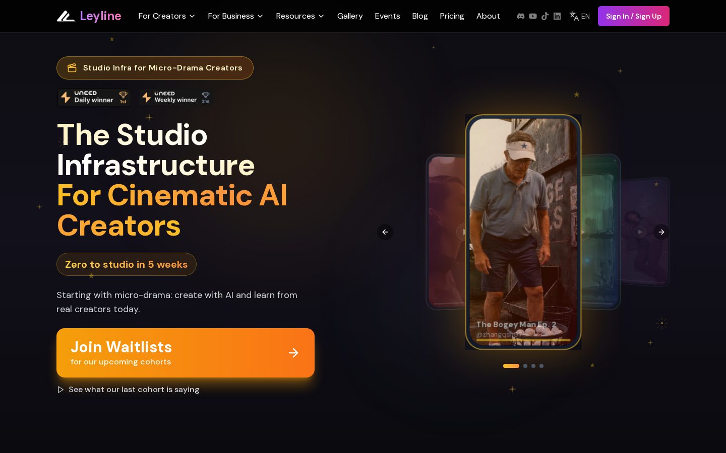 LeyLine Homepage
