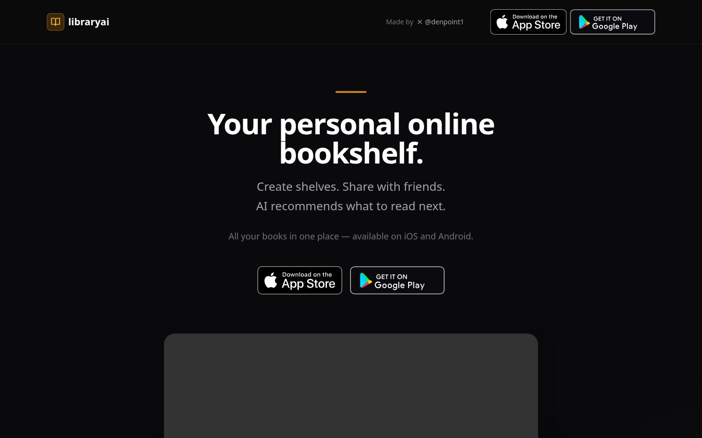 Libraryai Homepage