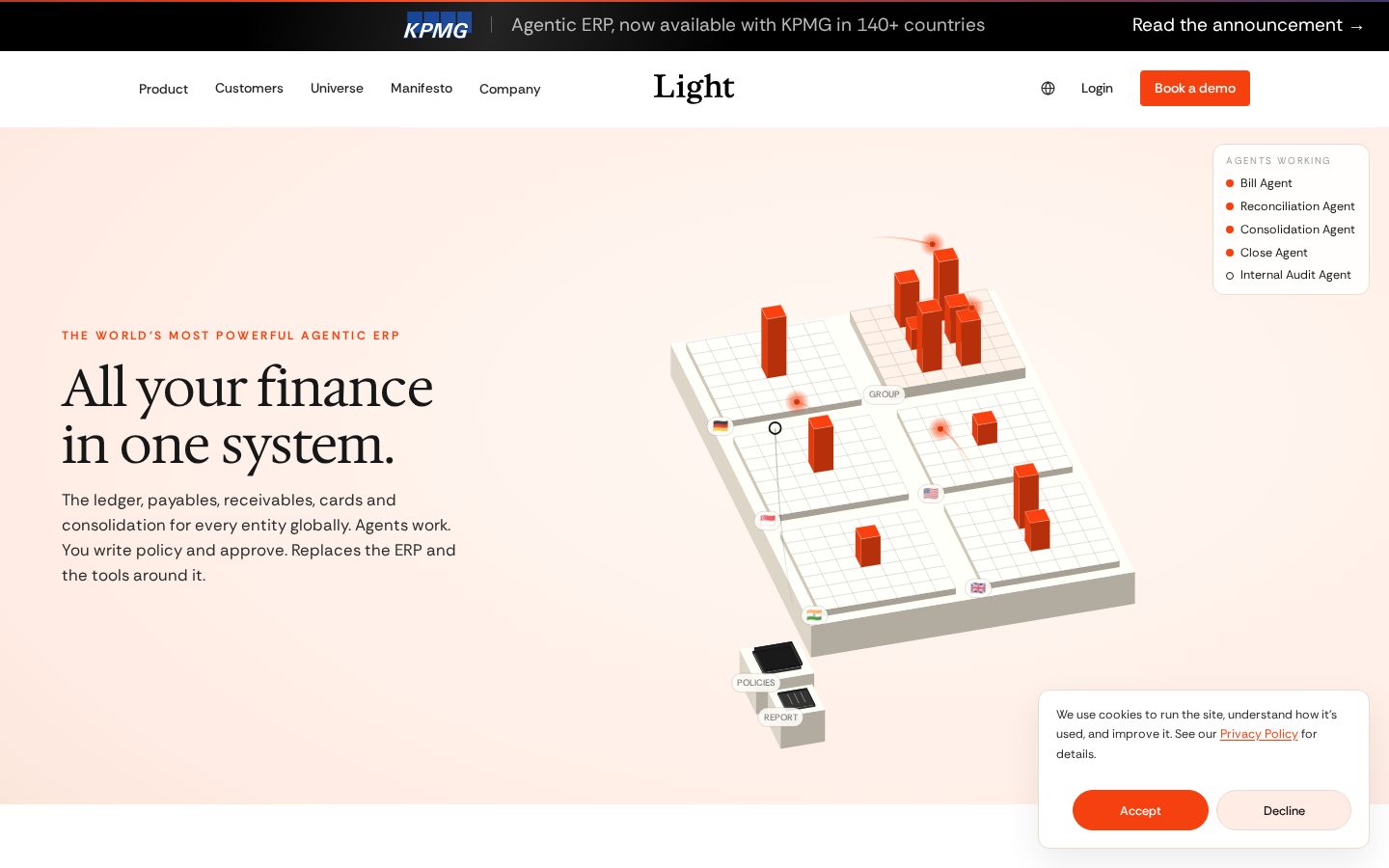 Light Homepage