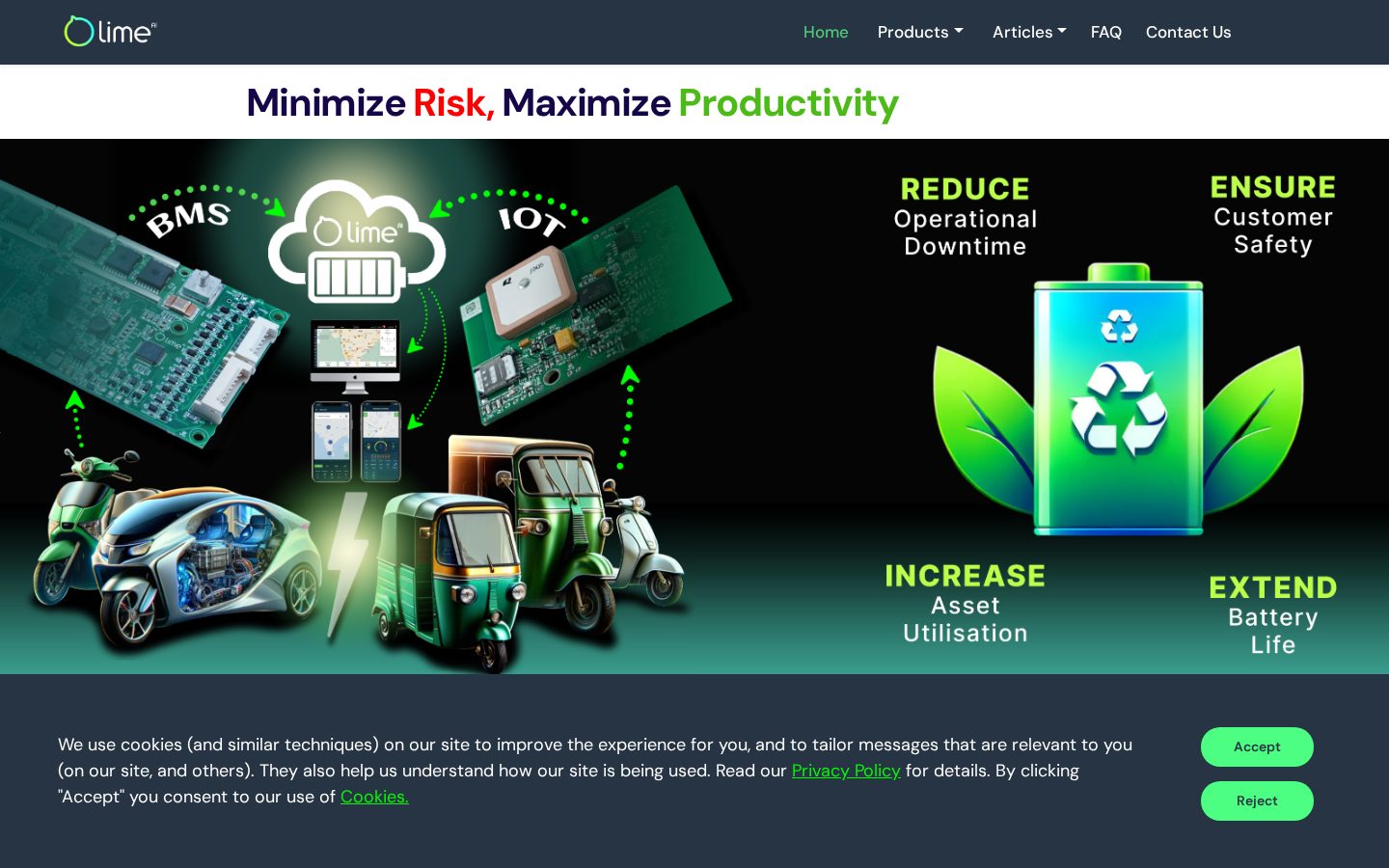 Lime Ai Homepage