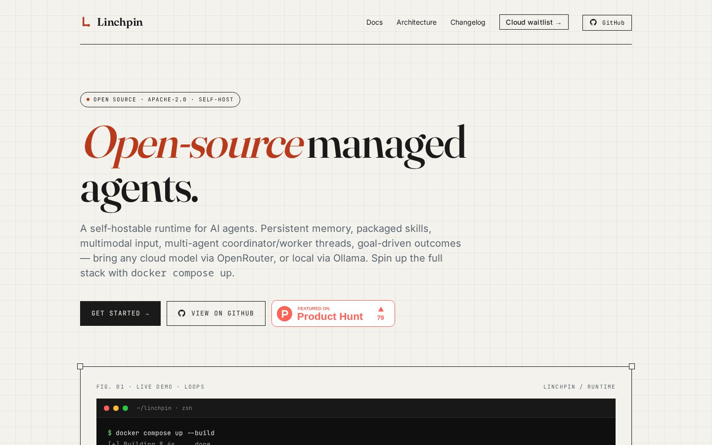Linchpin Homepage