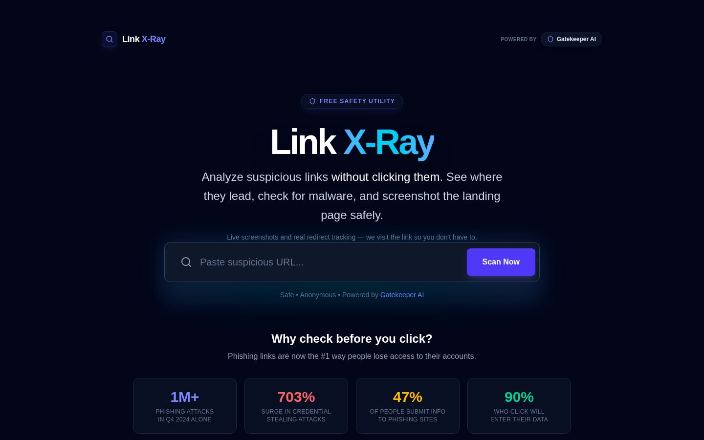 Link X-Ray Homepage