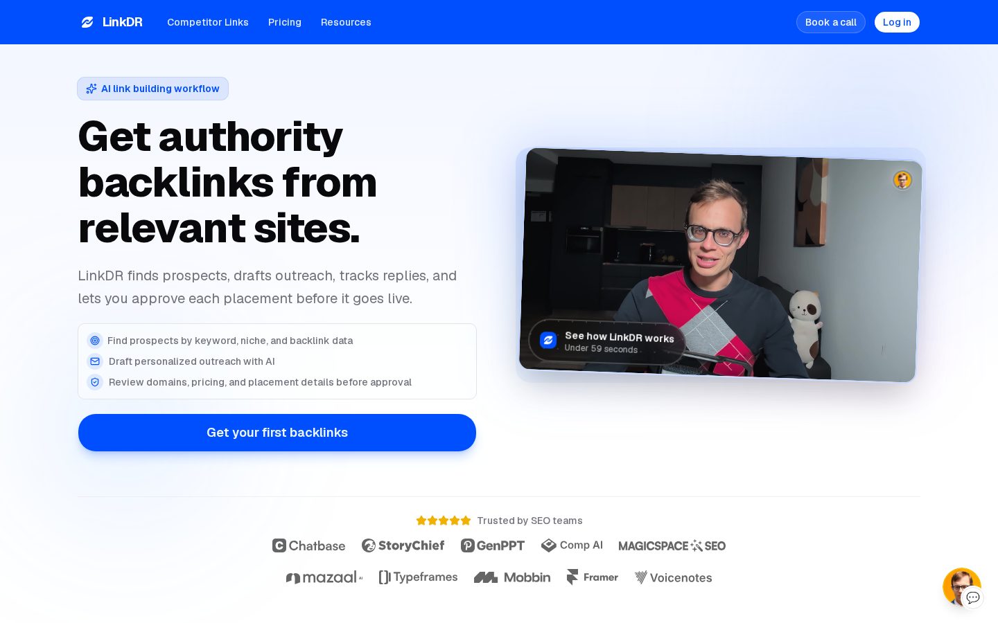 LinkDR Homepage