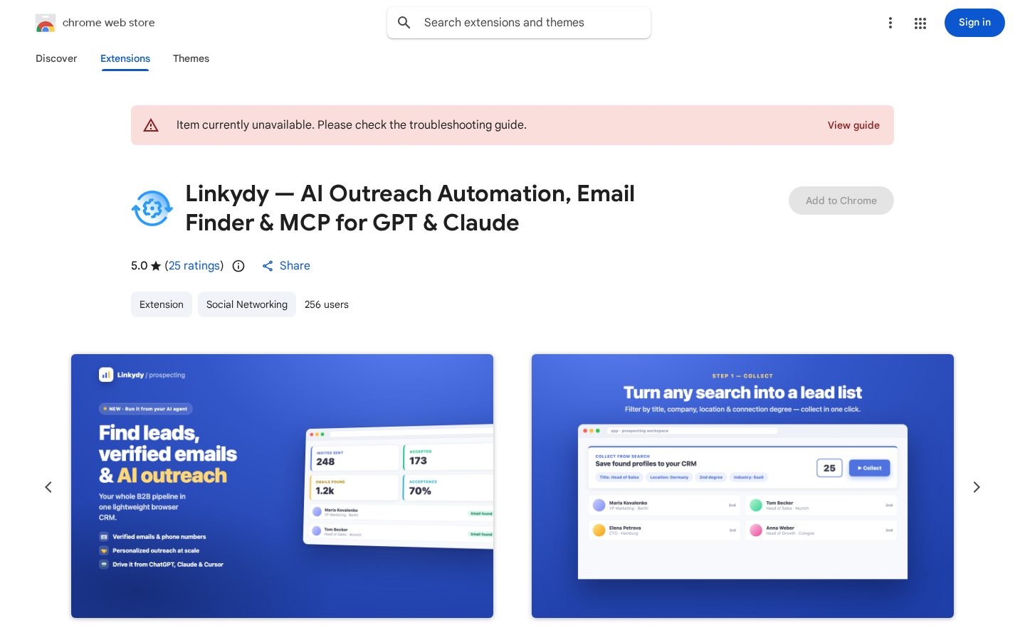 Linkedin Automation Tool with ChatGPT Homepage
