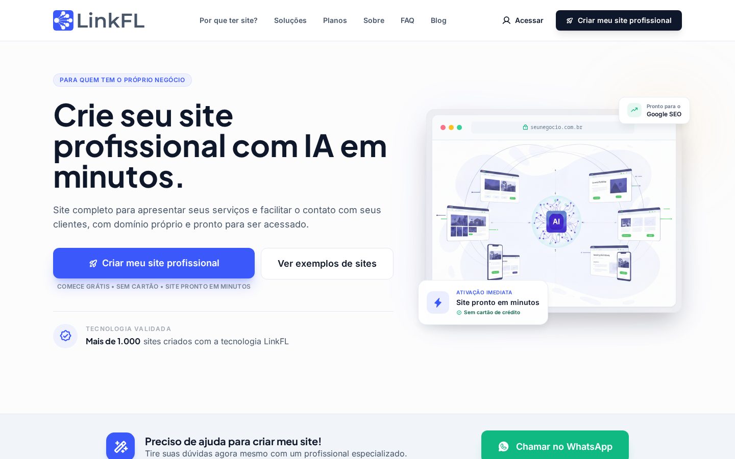 LinkFL Homepage