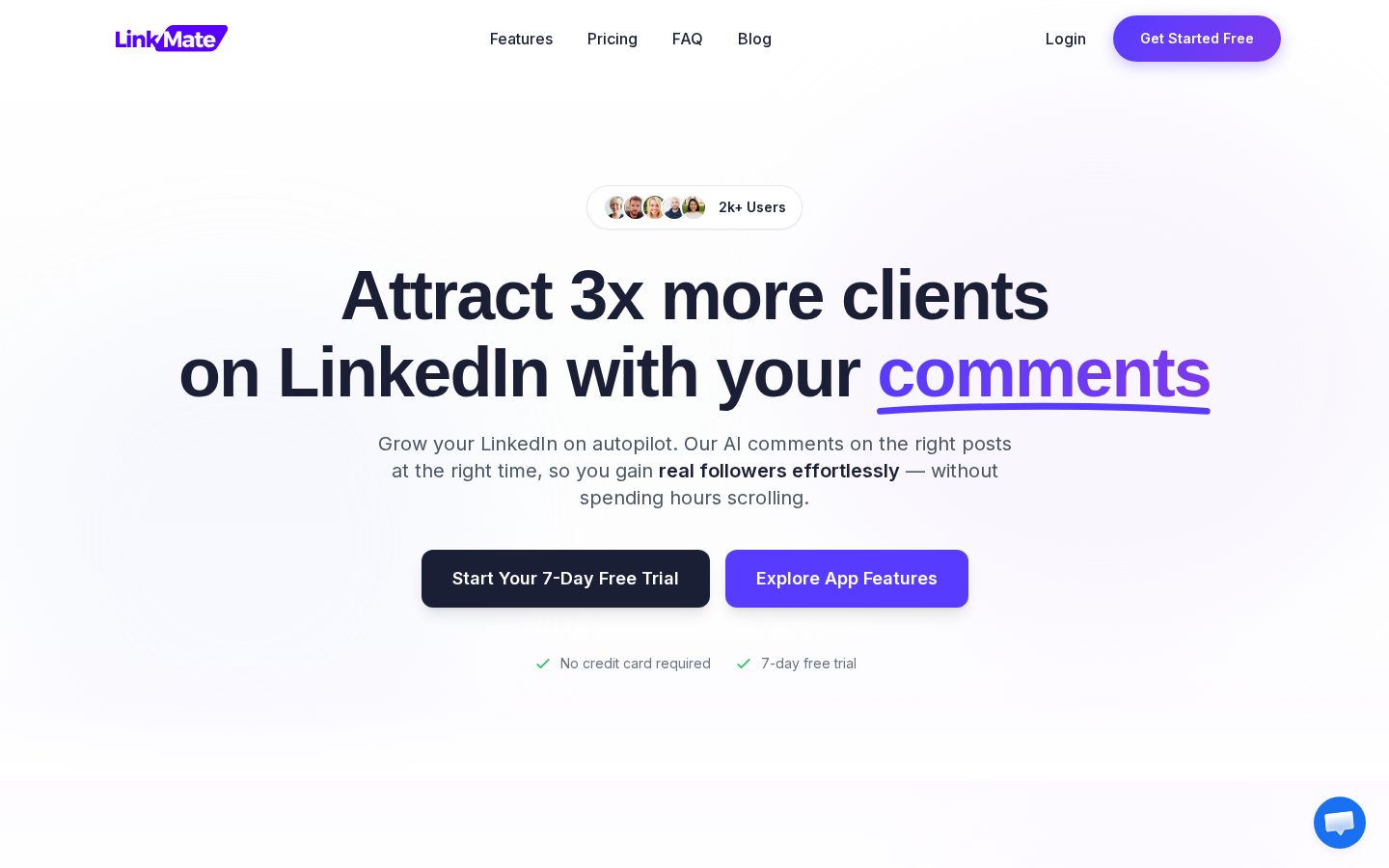 Linkmate Homepage