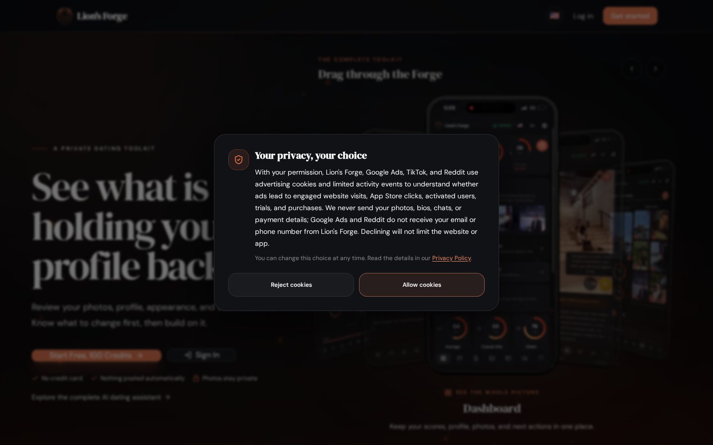 Lion's Forge Homepage